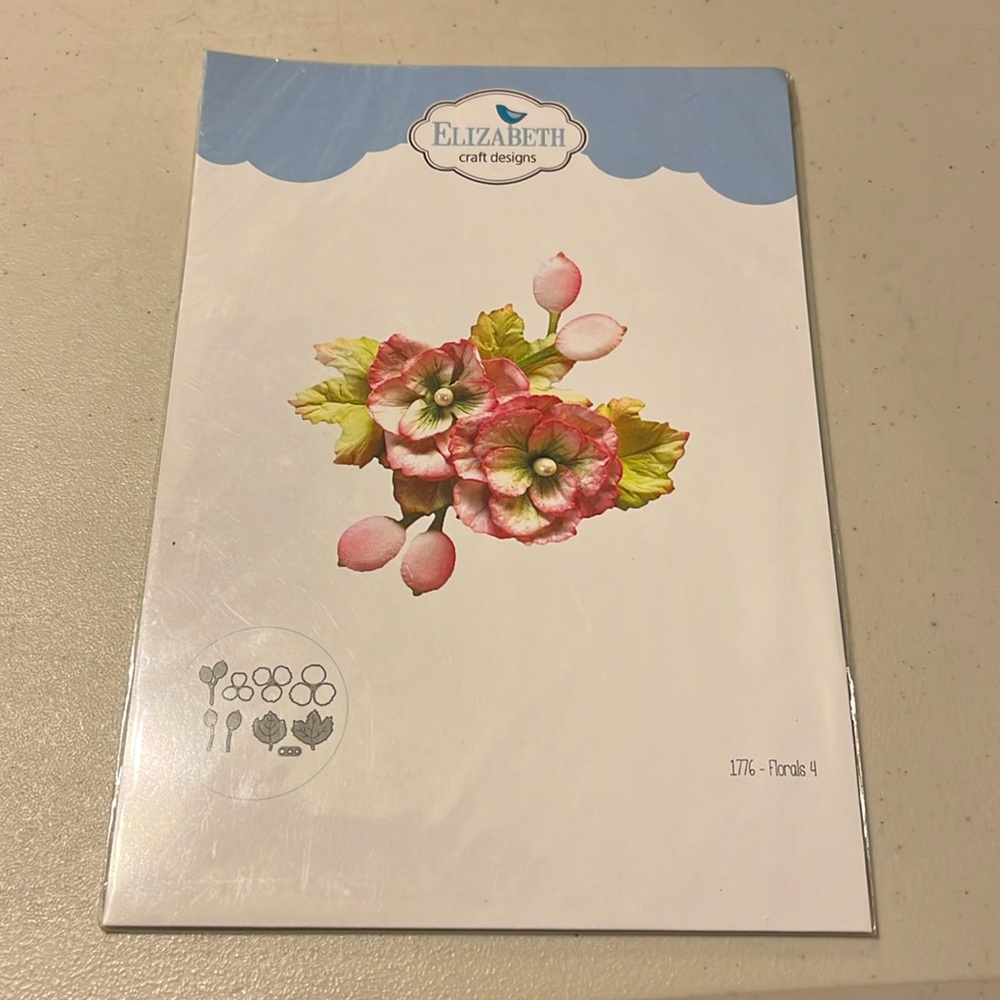 Elizabeth craft designs dies design by Anita Eisen, born assembled flower petals